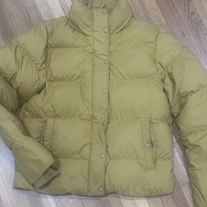 Patagonia Women's Mustard Puffer Jacket